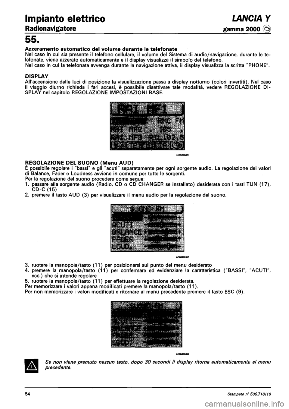 LANCIA Y 1997  Service Repair Manual 