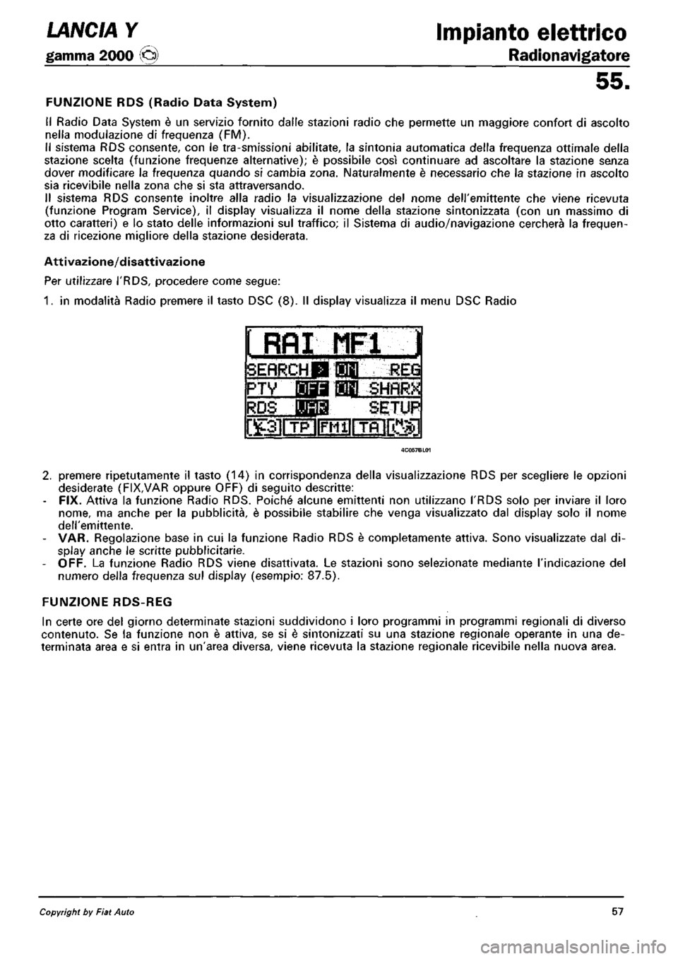 LANCIA Y 1997  Service Repair Manual 