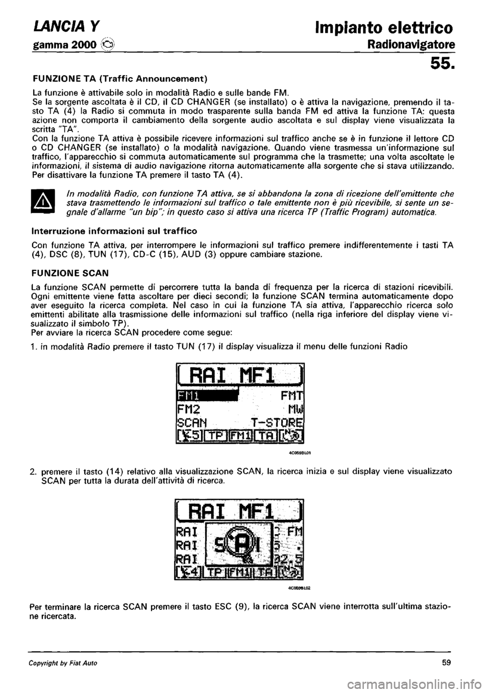 LANCIA Y 1997  Service Repair Manual 