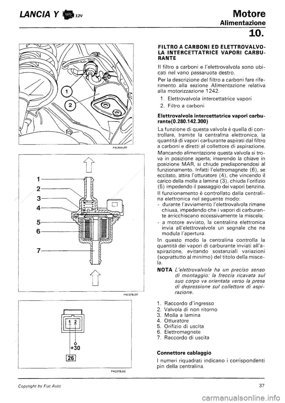 LANCIA Y 1997  Service Repair Manual 