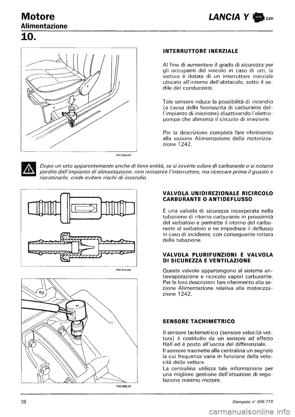 LANCIA Y 1997  Service Repair Manual 
