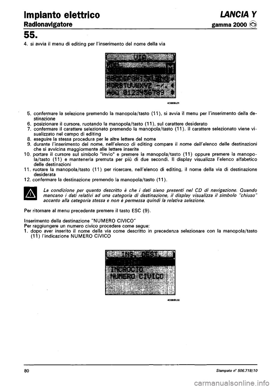 LANCIA Y 1997  Service Repair Manual 