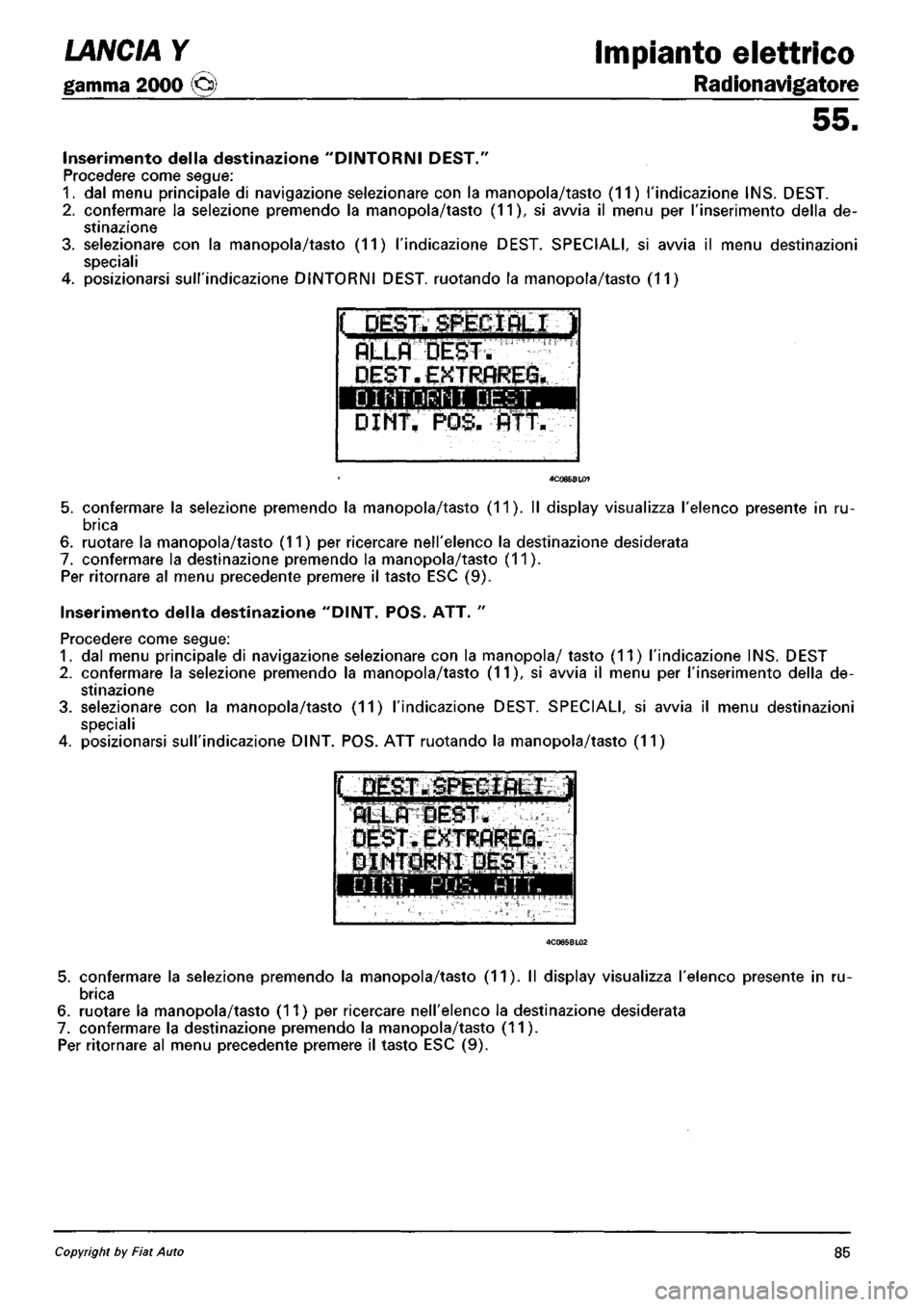 LANCIA Y 1997  Service Repair Manual 