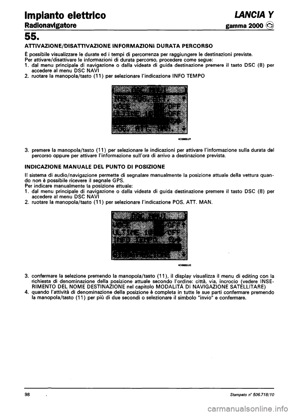 LANCIA Y 1997  Service Repair Manual 
