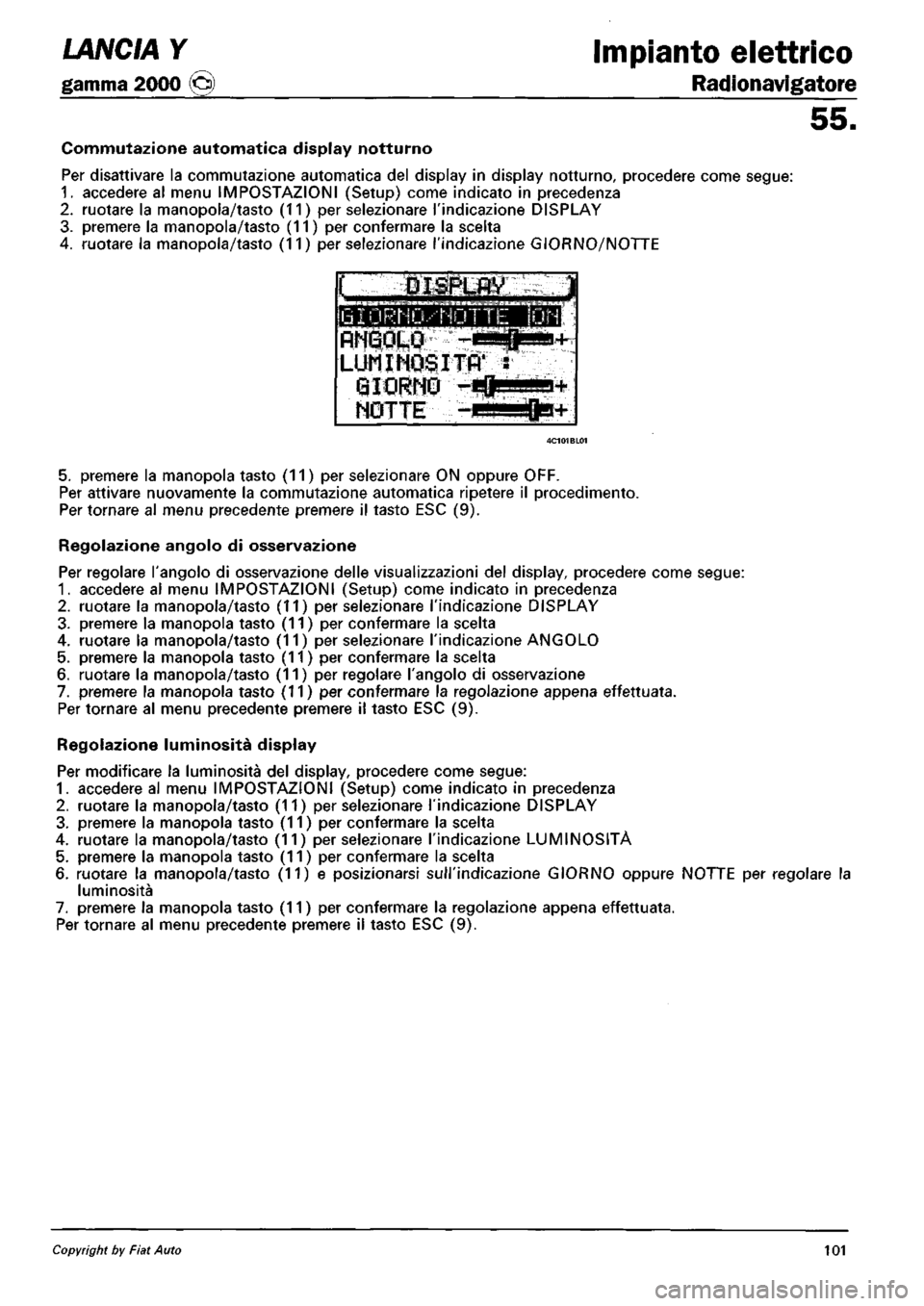 LANCIA Y 1997  Service Repair Manual 