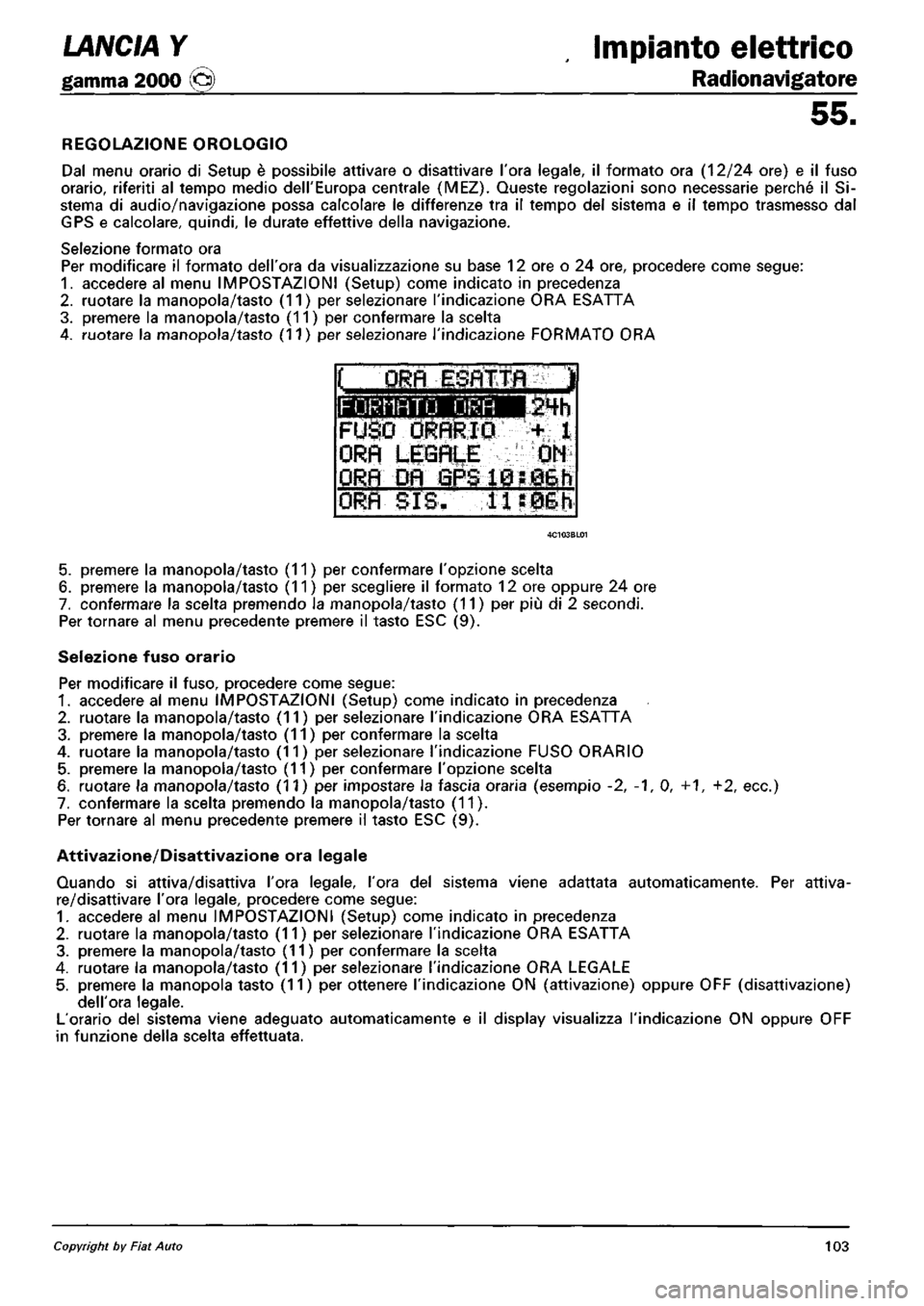 LANCIA Y 1997  Service Repair Manual 
