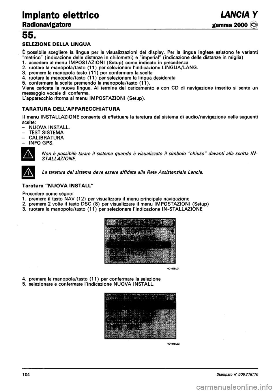 LANCIA Y 1997  Service Repair Manual 