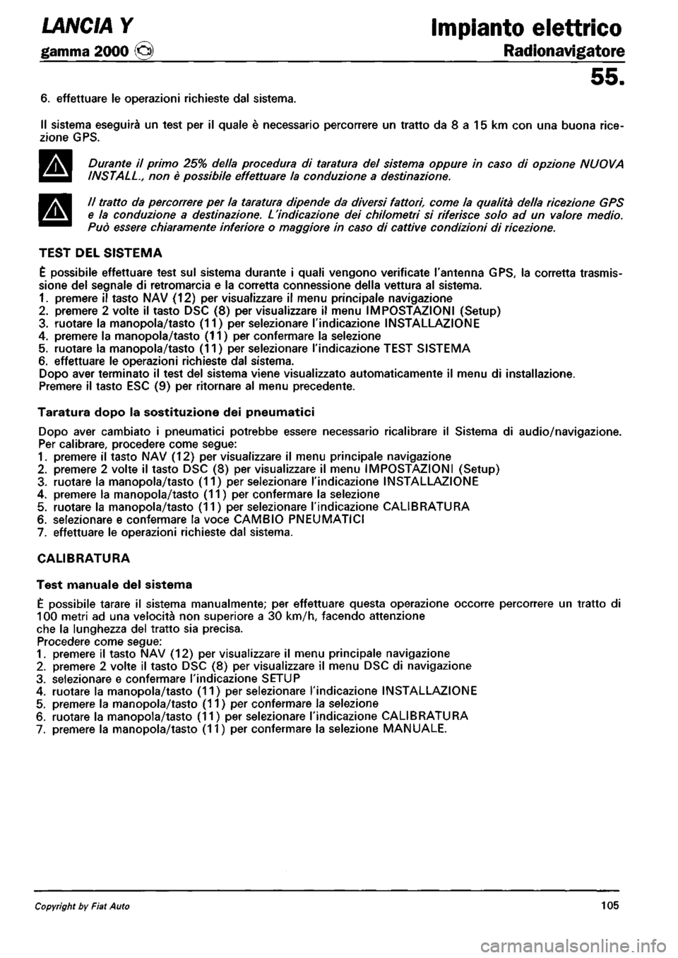 LANCIA Y 1997  Service Repair Manual 