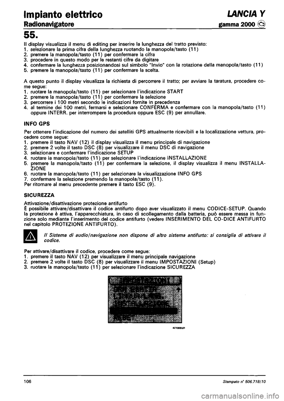 LANCIA Y 1997  Service Repair Manual 