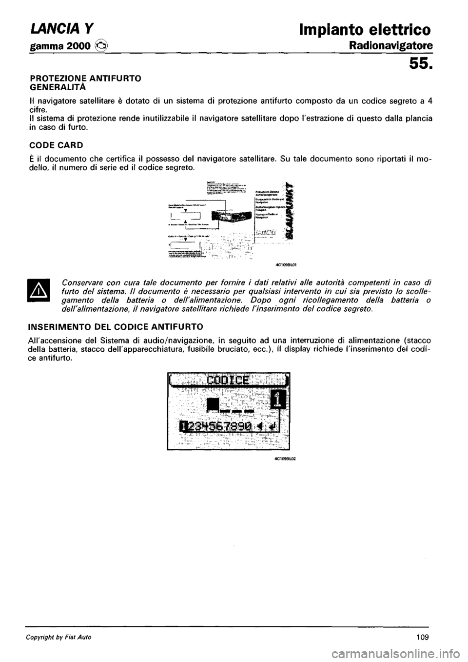 LANCIA Y 1997  Service Repair Manual 