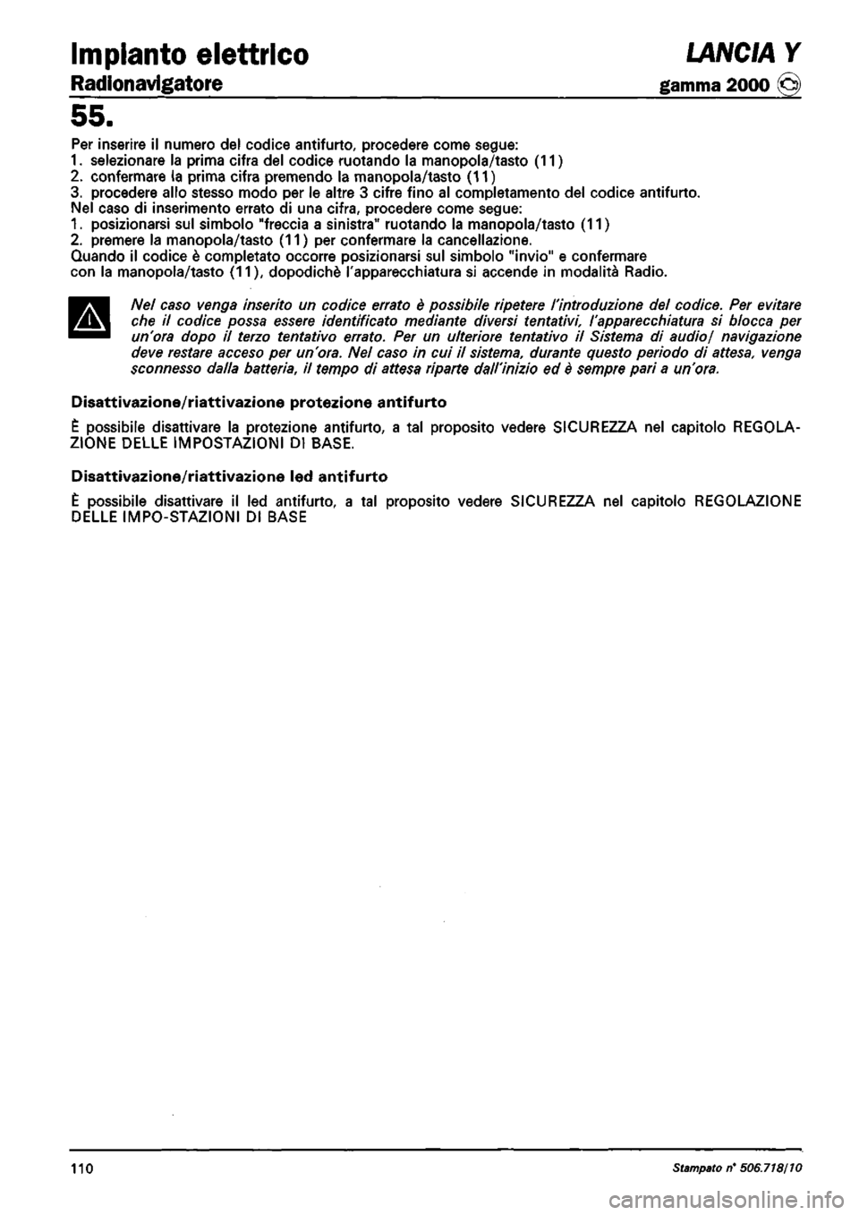 LANCIA Y 1997  Service Repair Manual 