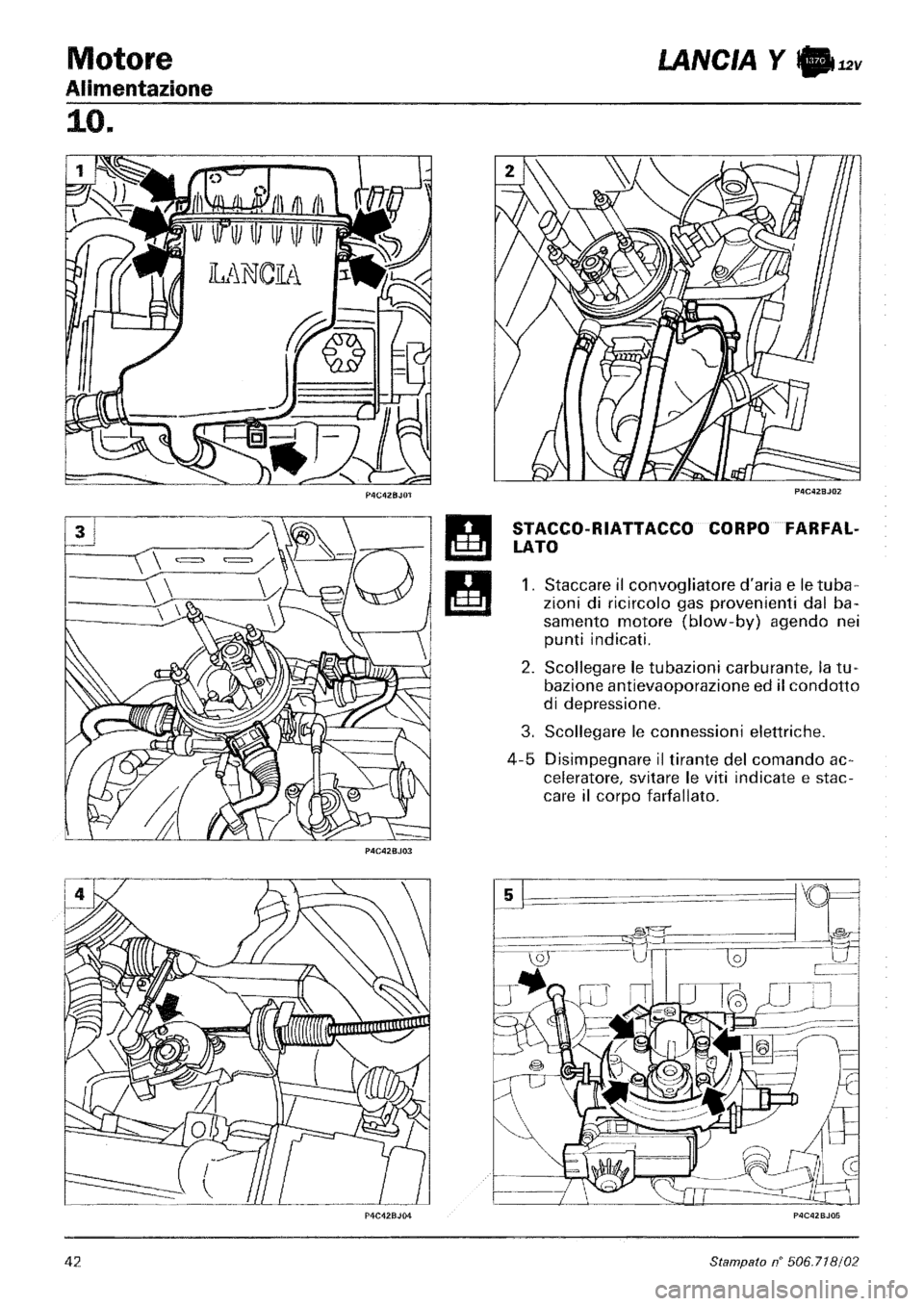 LANCIA Y 1997  Service Repair Manual 