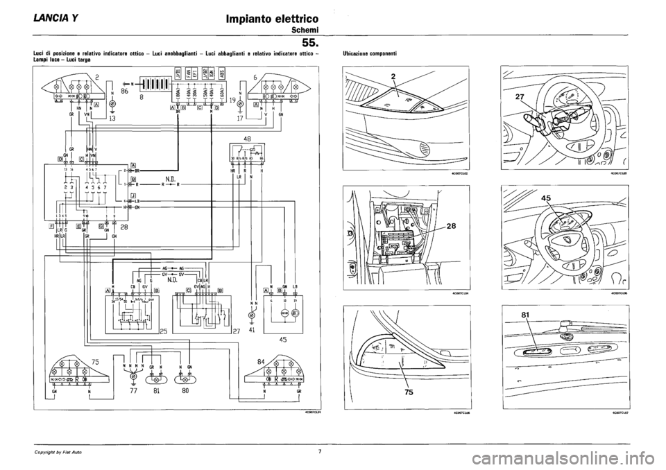LANCIA Y 1997  Service Repair Manual 