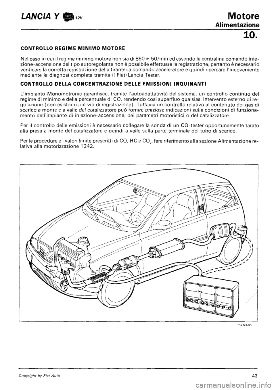 LANCIA Y 1997  Service Repair Manual 