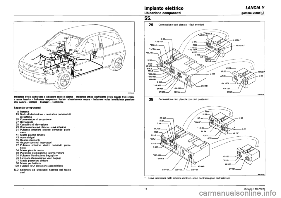 LANCIA Y 1997  Service Repair Manual 