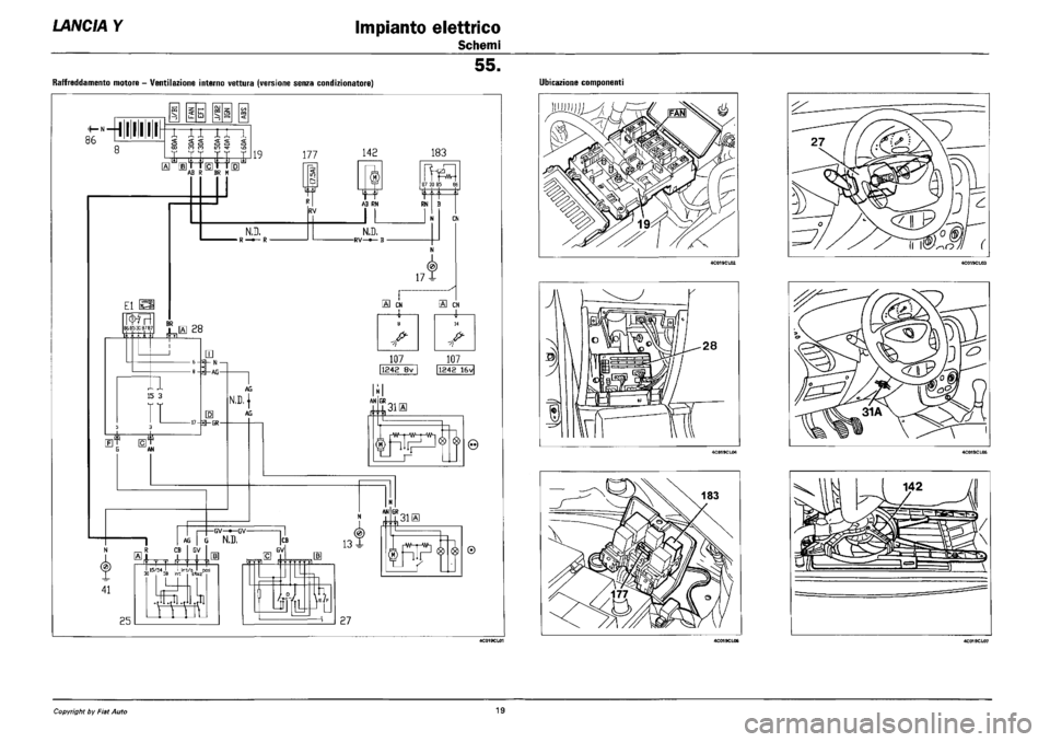 LANCIA Y 1997  Service Repair Manual 