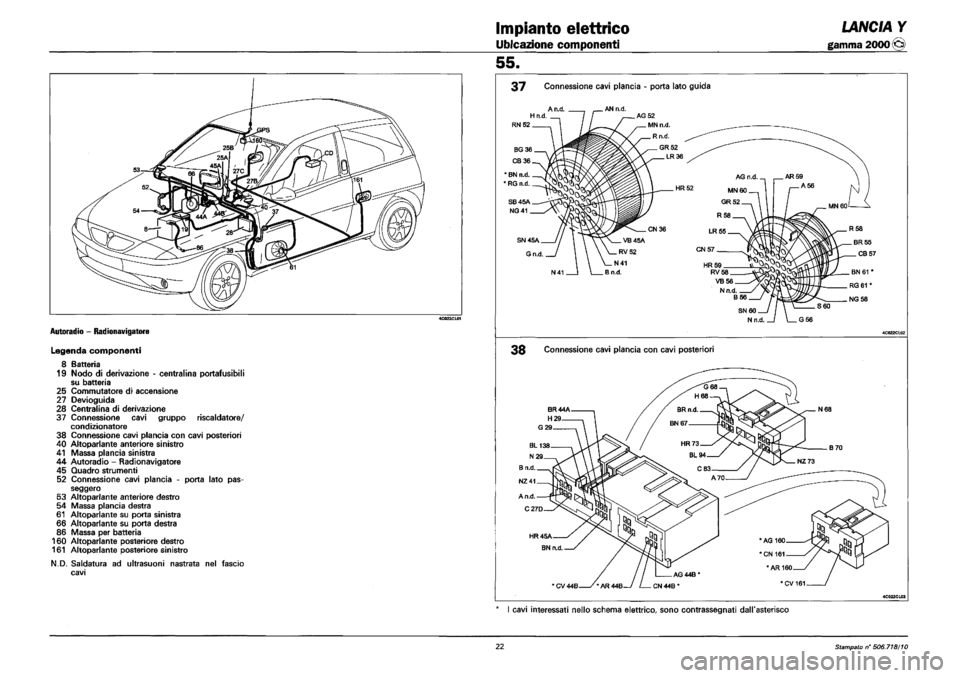LANCIA Y 1997  Service Repair Manual 