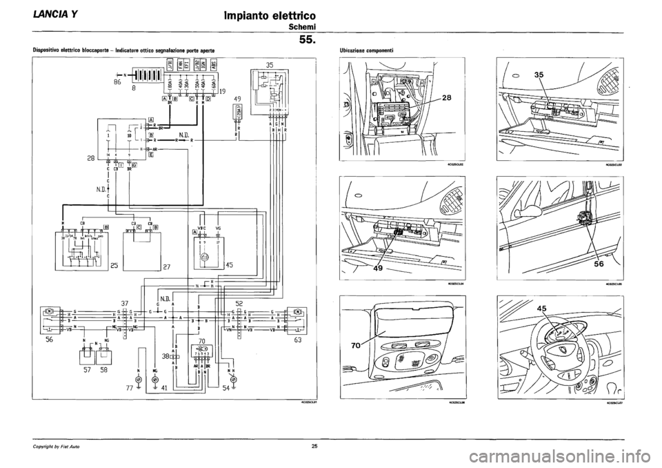 LANCIA Y 1997  Service Repair Manual 