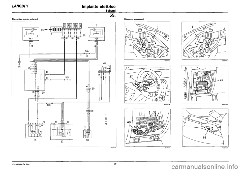 LANCIA Y 1997  Service Repair Manual 