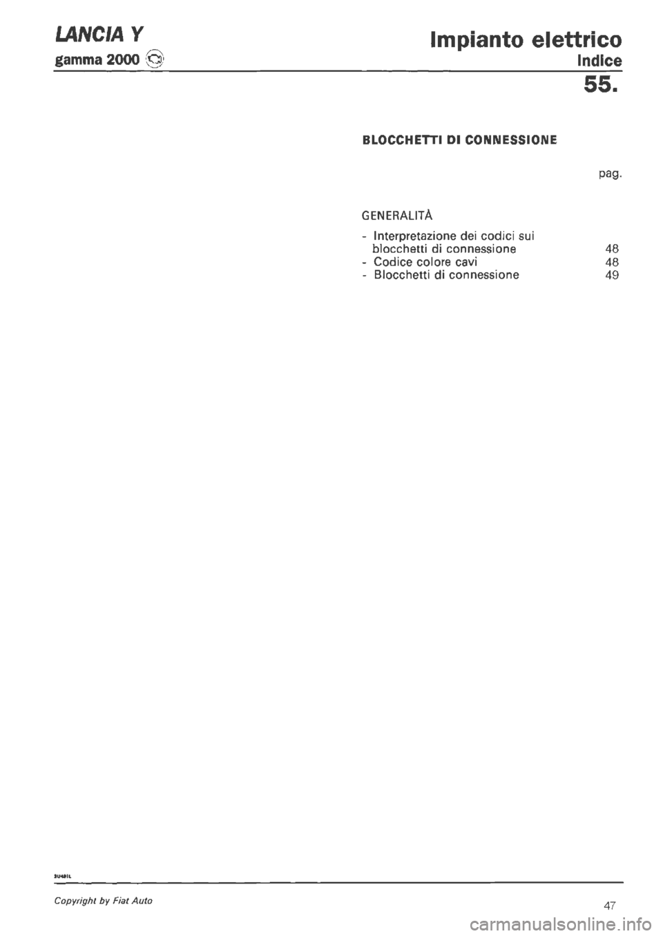 LANCIA Y 1997  Service Repair Manual 