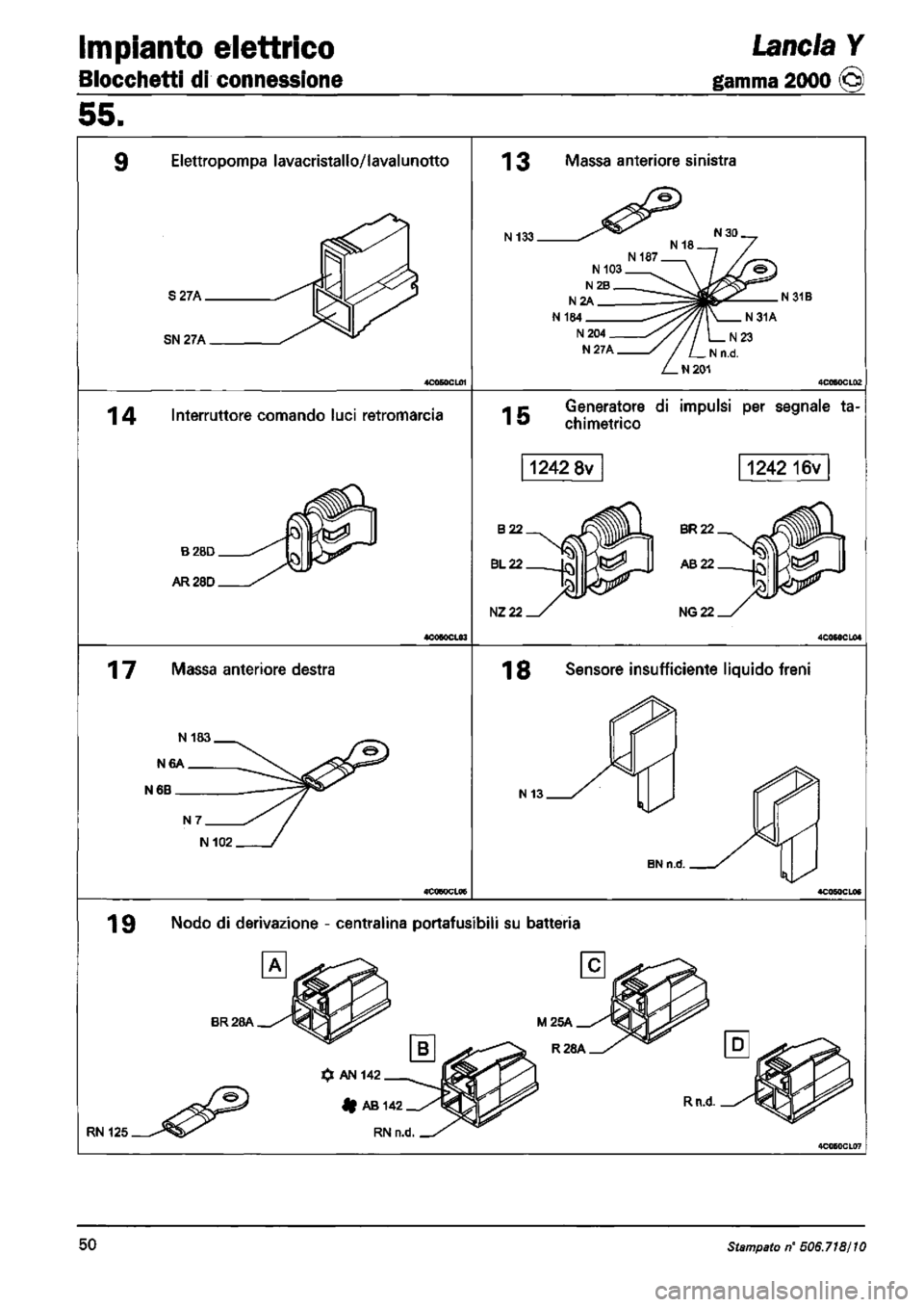 LANCIA Y 1997  Service Repair Manual 