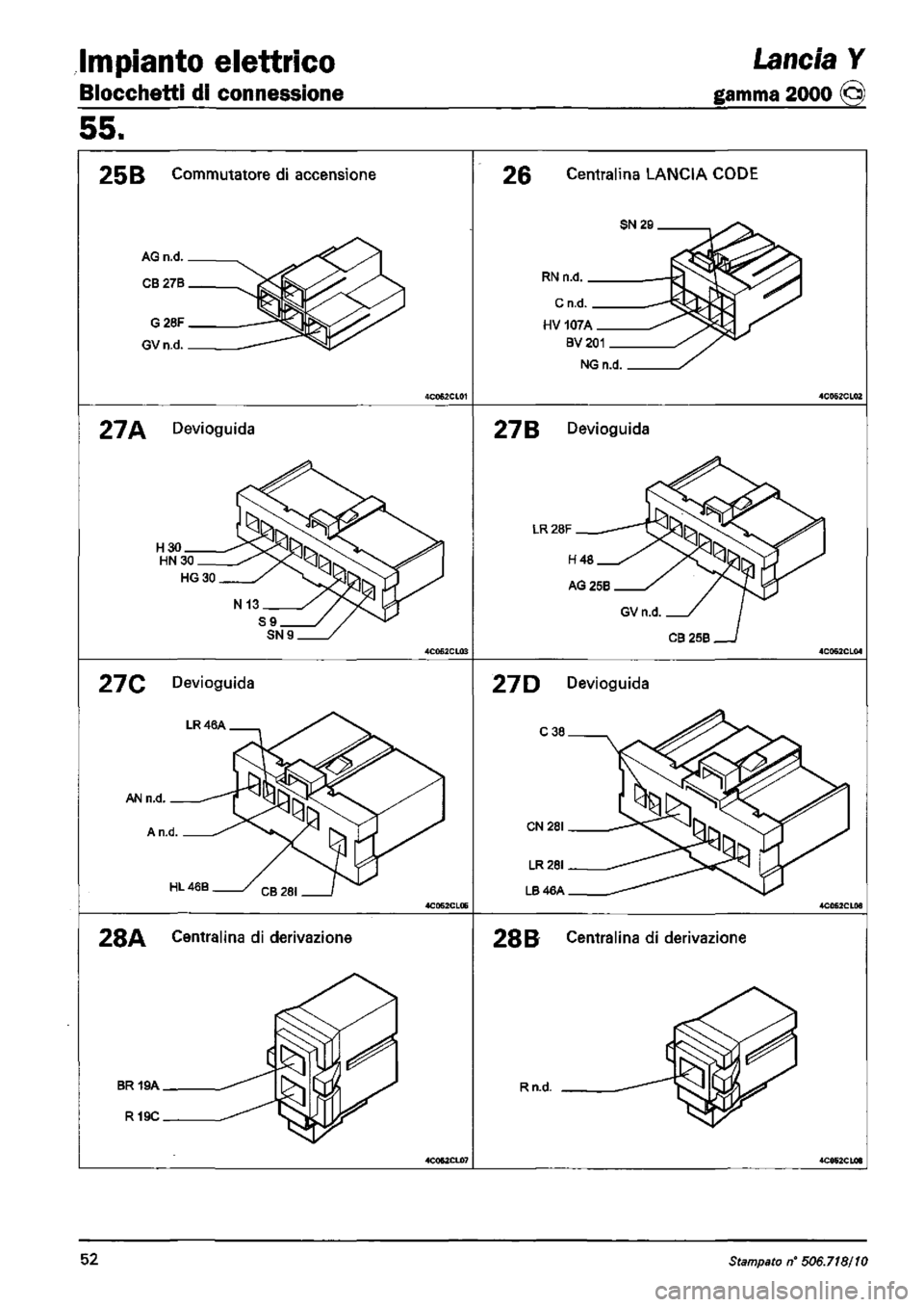 LANCIA Y 1997  Service Repair Manual 