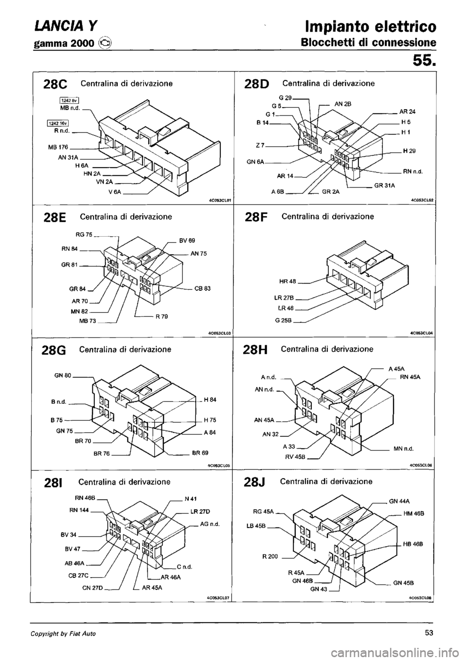 LANCIA Y 1997  Service Repair Manual 