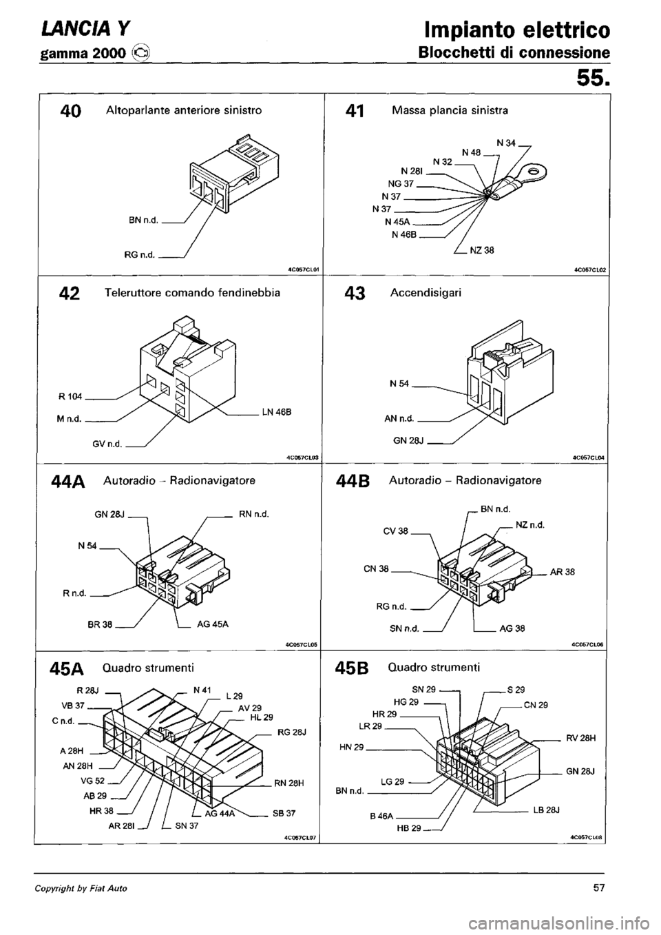 LANCIA Y 1997  Service Repair Manual 