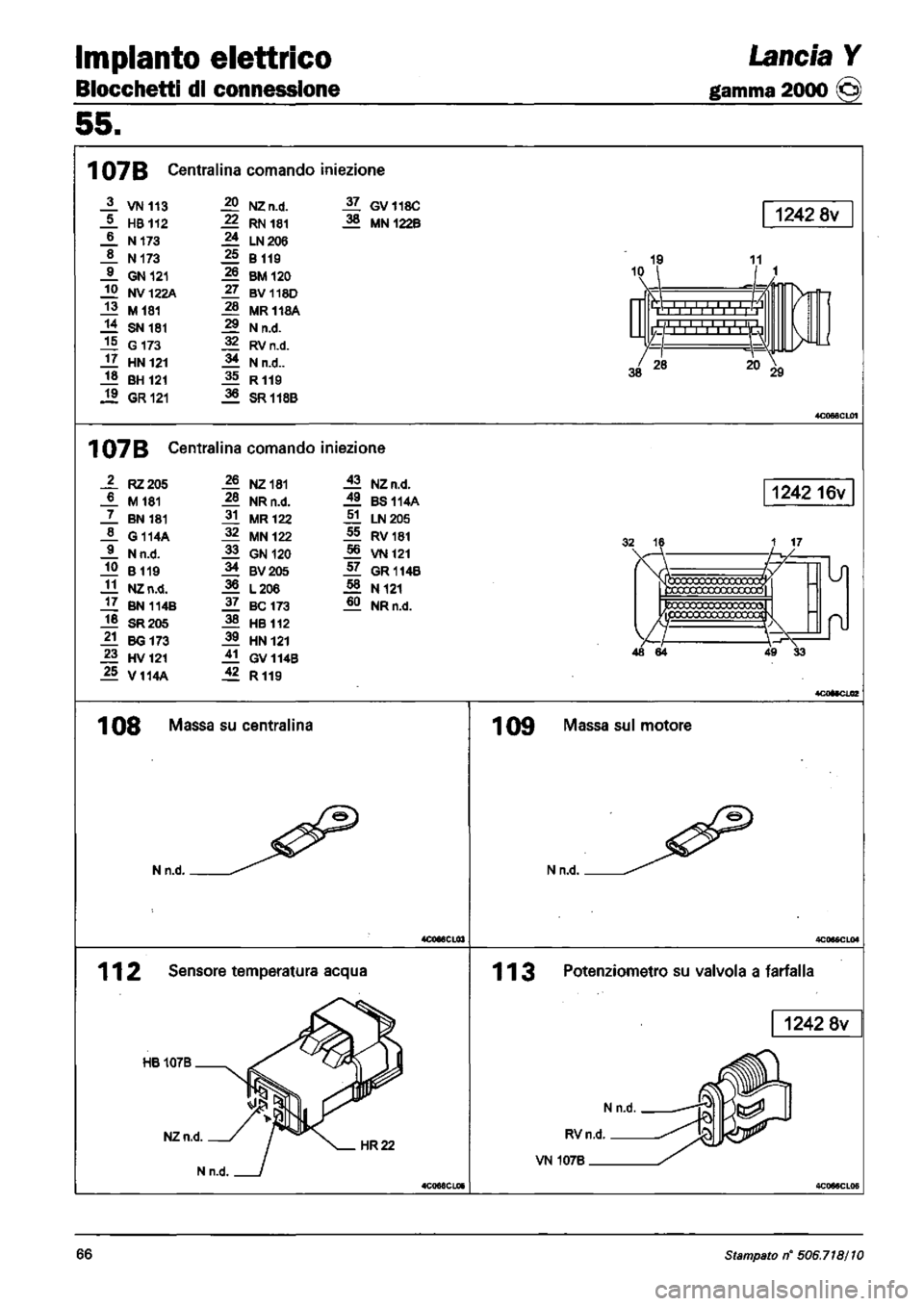 LANCIA Y 1997  Service Repair Manual 