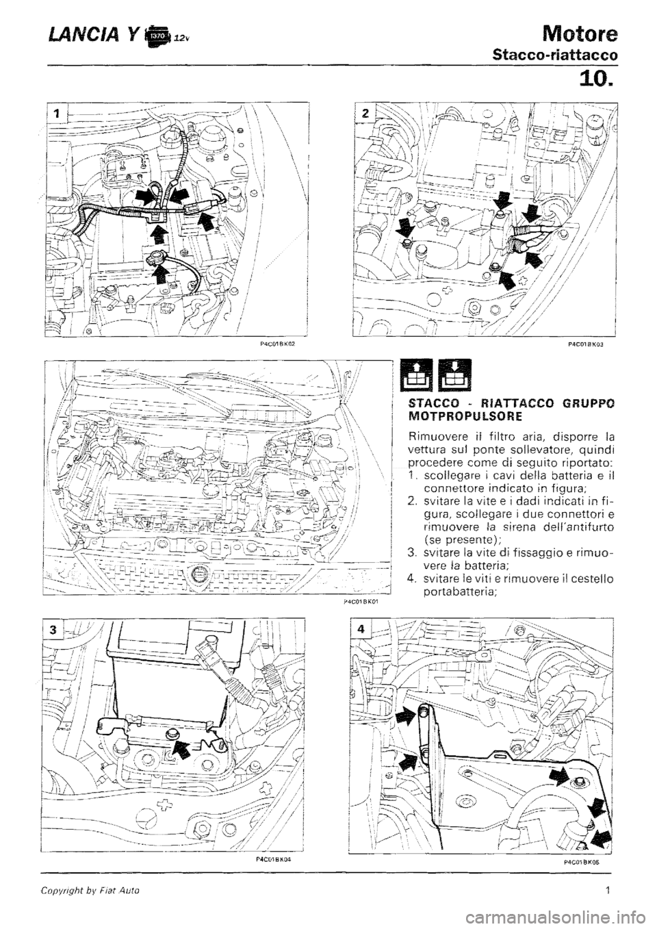 LANCIA Y 1997  Service Repair Manual 