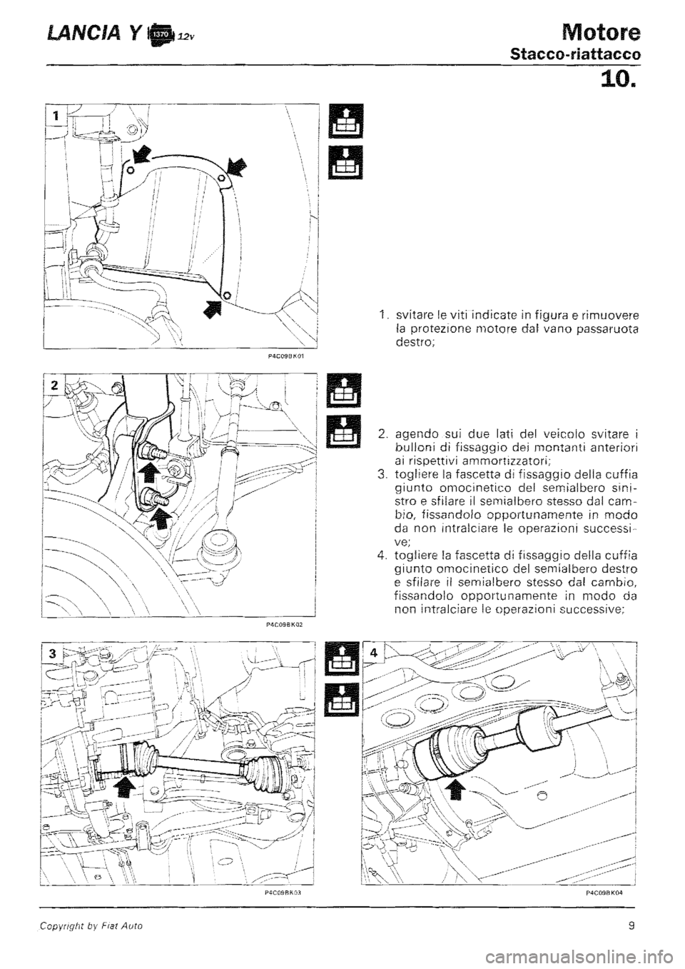 LANCIA Y 1997  Service Repair Manual 