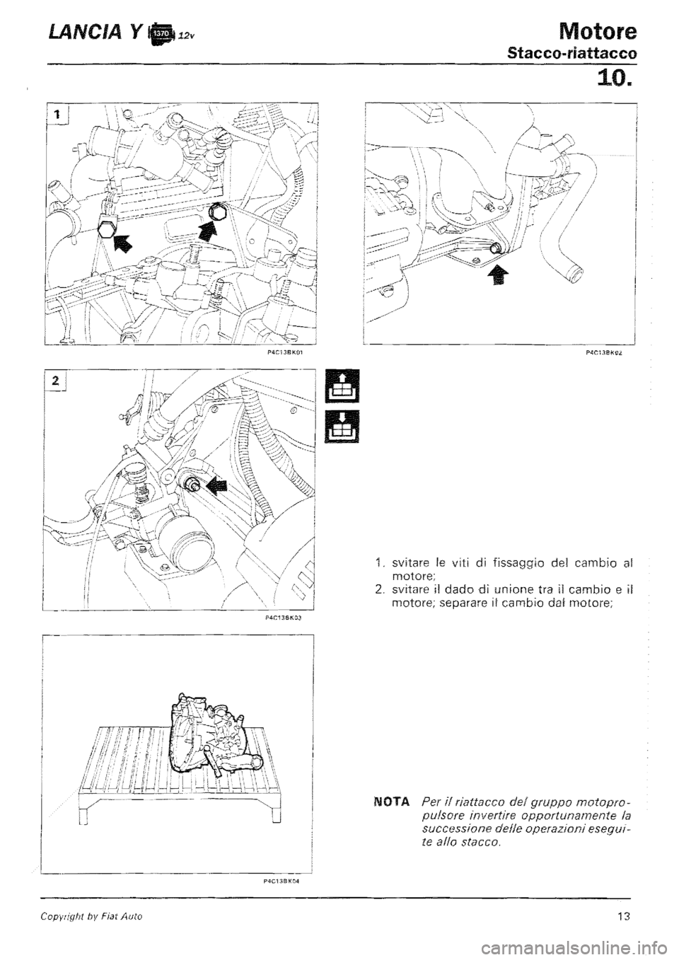 LANCIA Y 1997  Service Repair Manual 