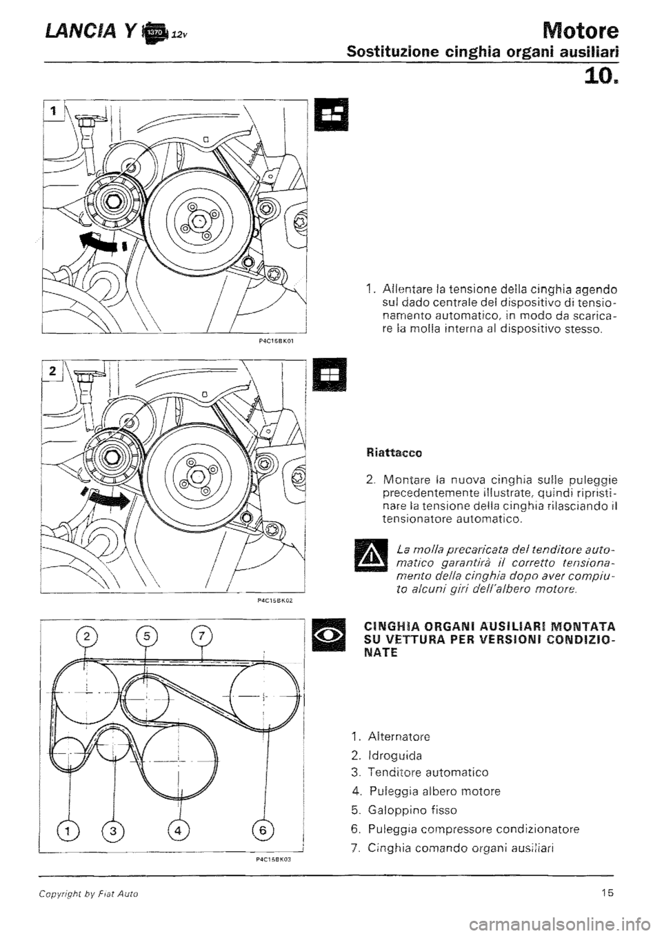LANCIA Y 1997  Service Repair Manual 