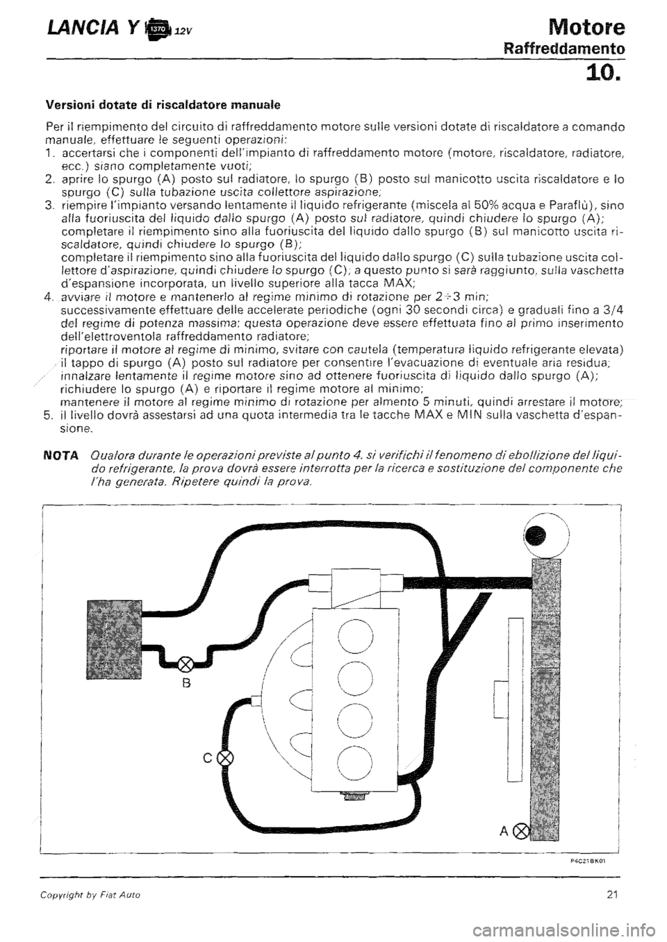 LANCIA Y 1997  Service Repair Manual 