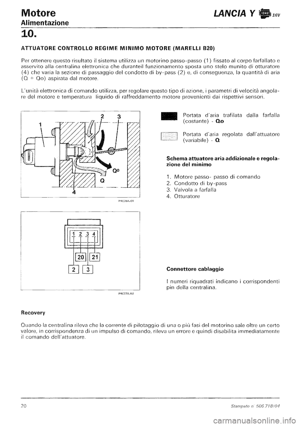 LANCIA Y 1997  Service Repair Manual 