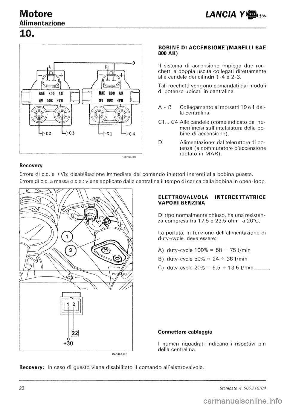 LANCIA Y 1997  Service Repair Manual 