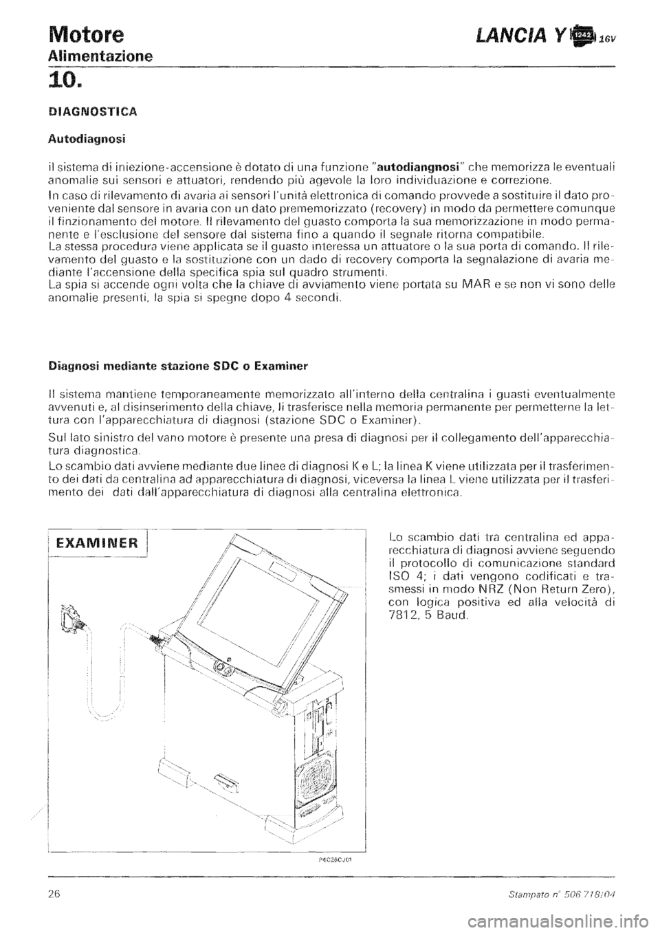 LANCIA Y 1997  Service Repair Manual 