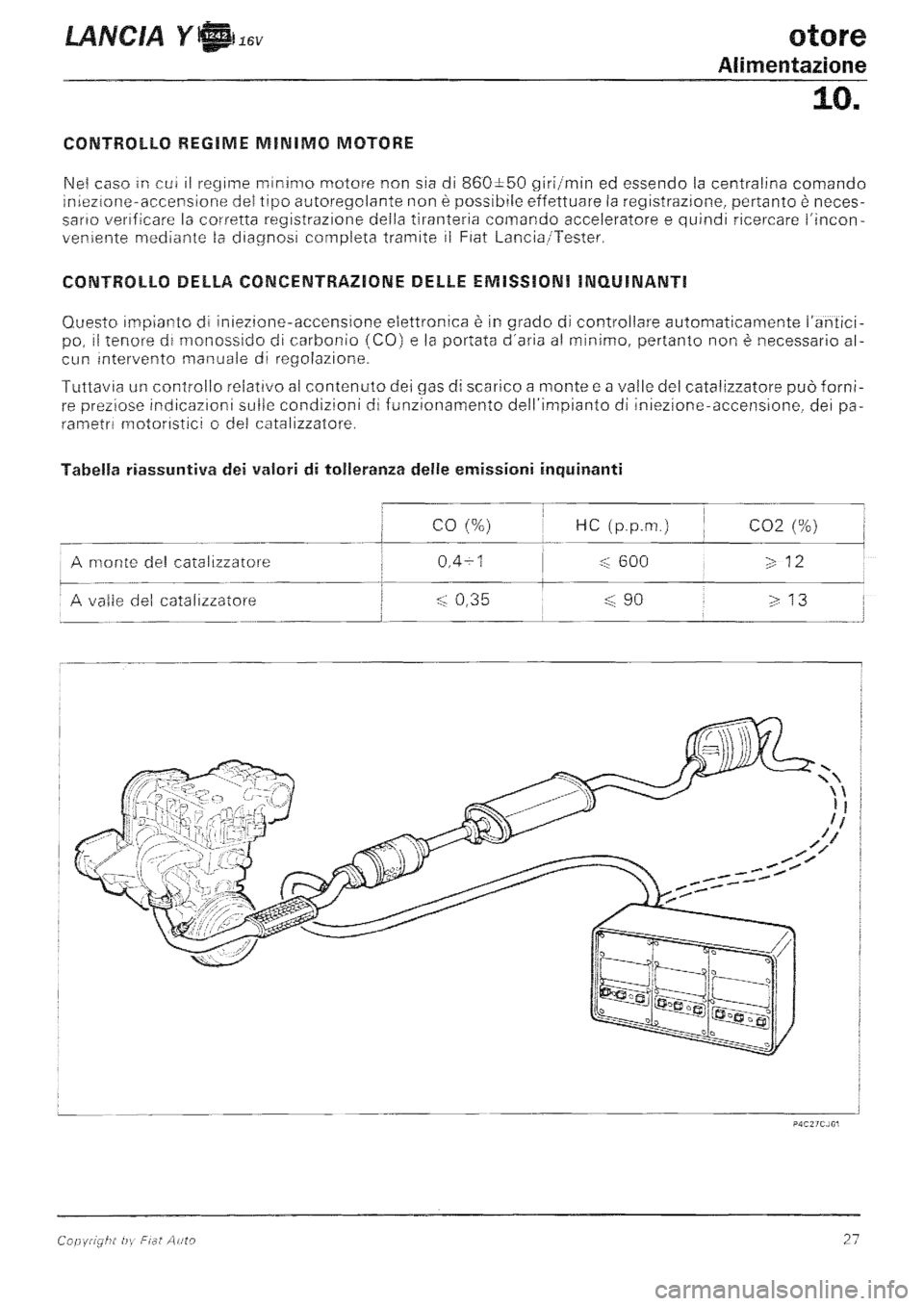 LANCIA Y 1997  Service Repair Manual 