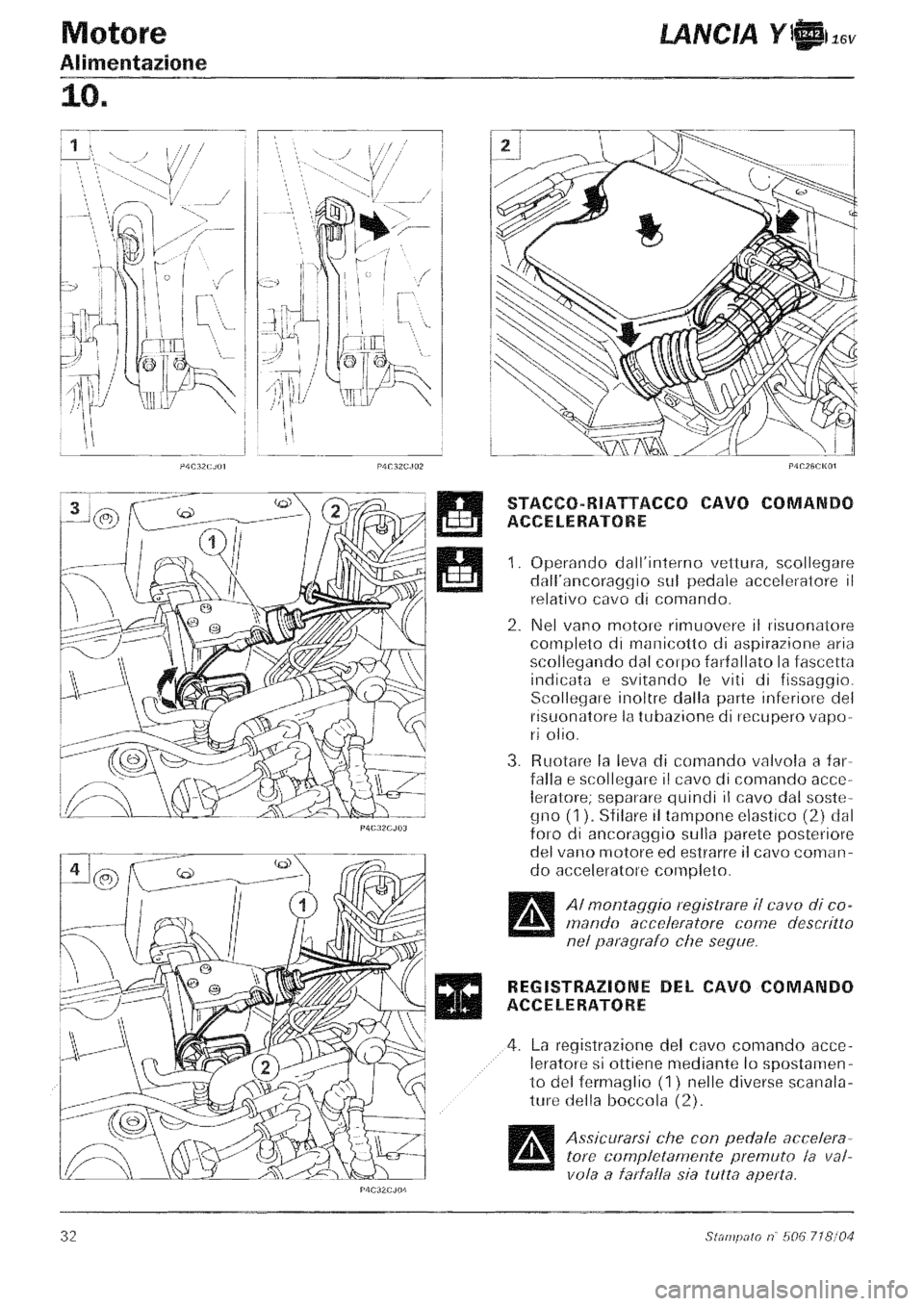 LANCIA Y 1997  Service Repair Manual 