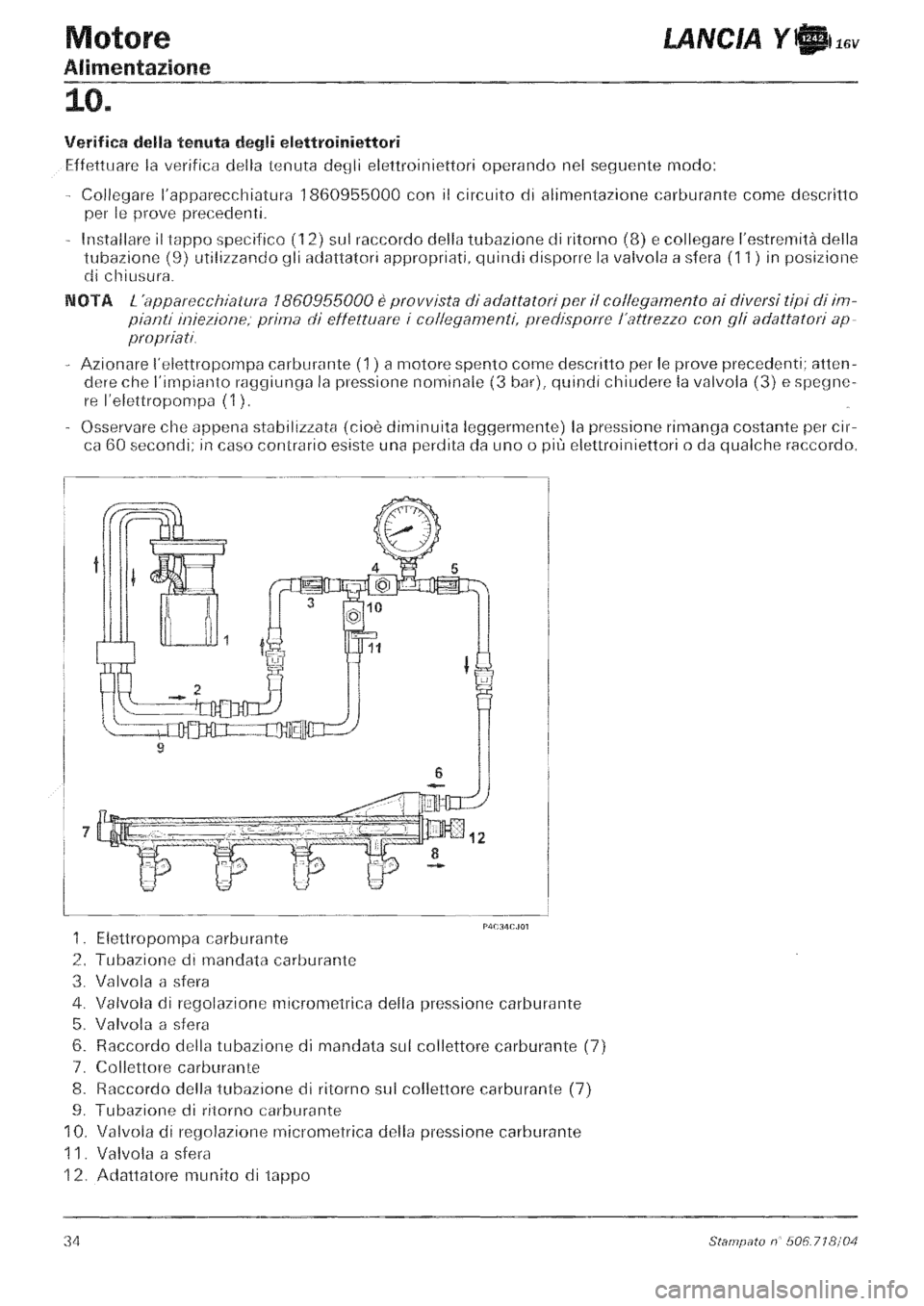 LANCIA Y 1997  Service Repair Manual 