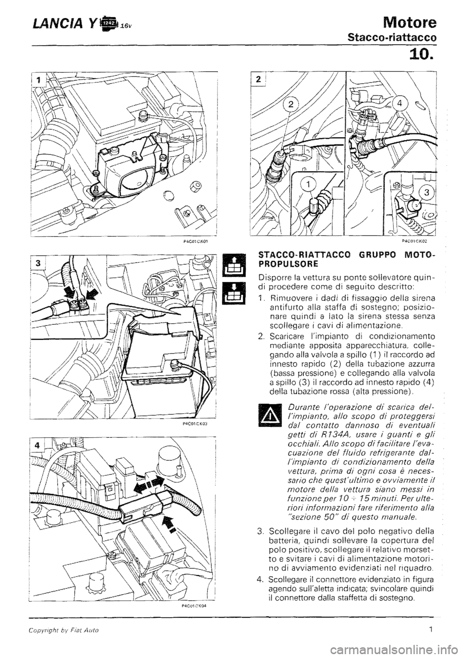 LANCIA Y 1997  Service Repair Manual 