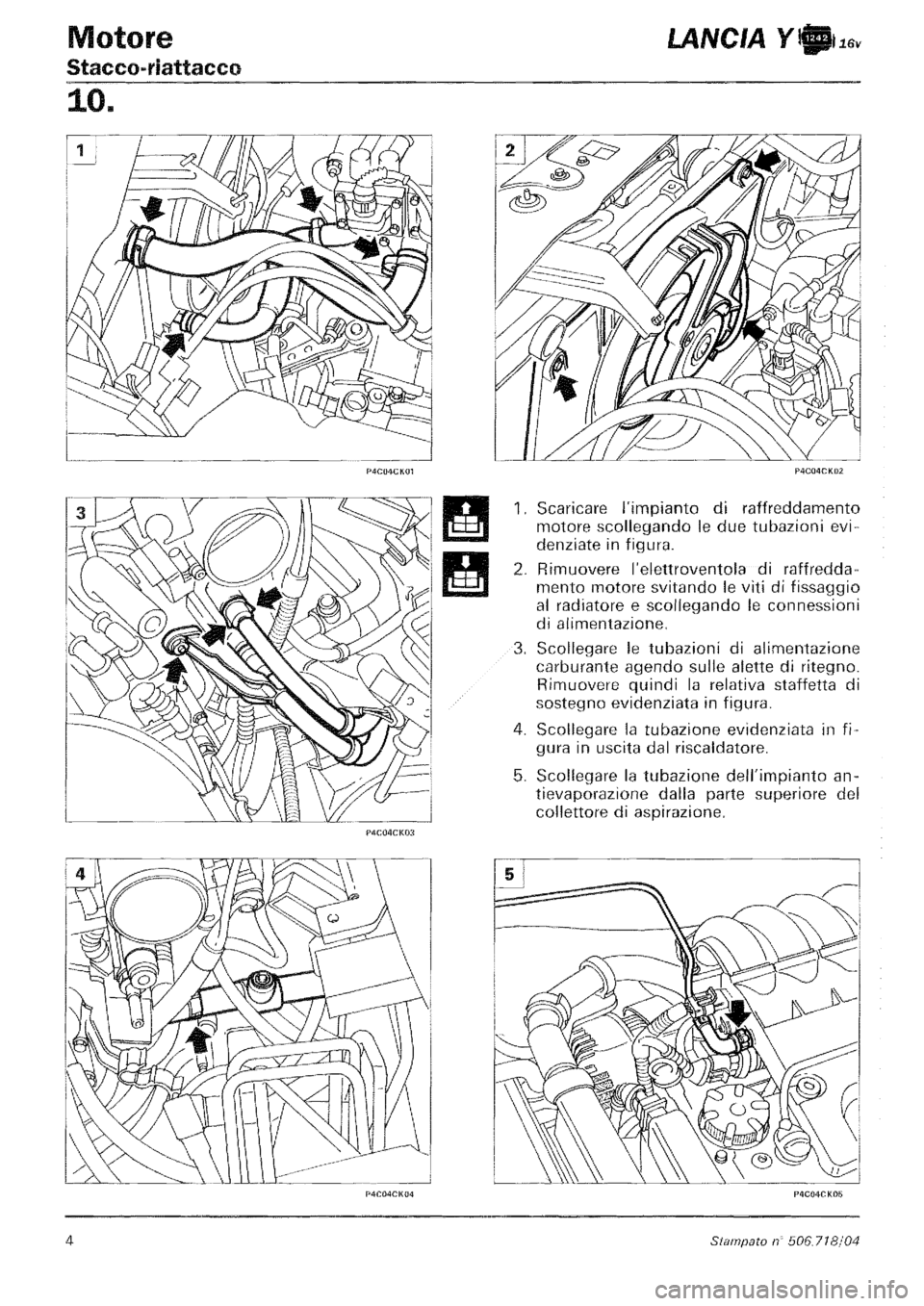 LANCIA Y 1997  Service Repair Manual 