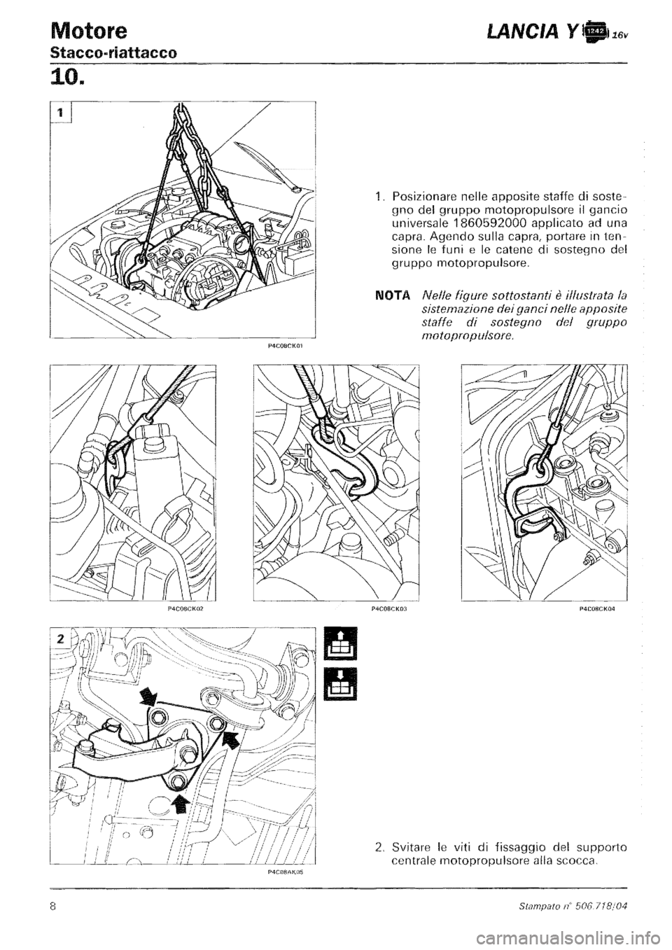 LANCIA Y 1997  Service Repair Manual 