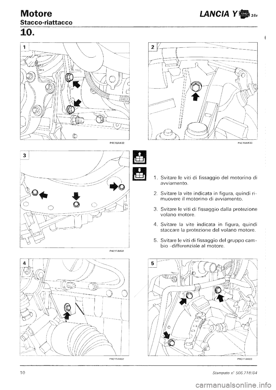 LANCIA Y 1997  Service Repair Manual 