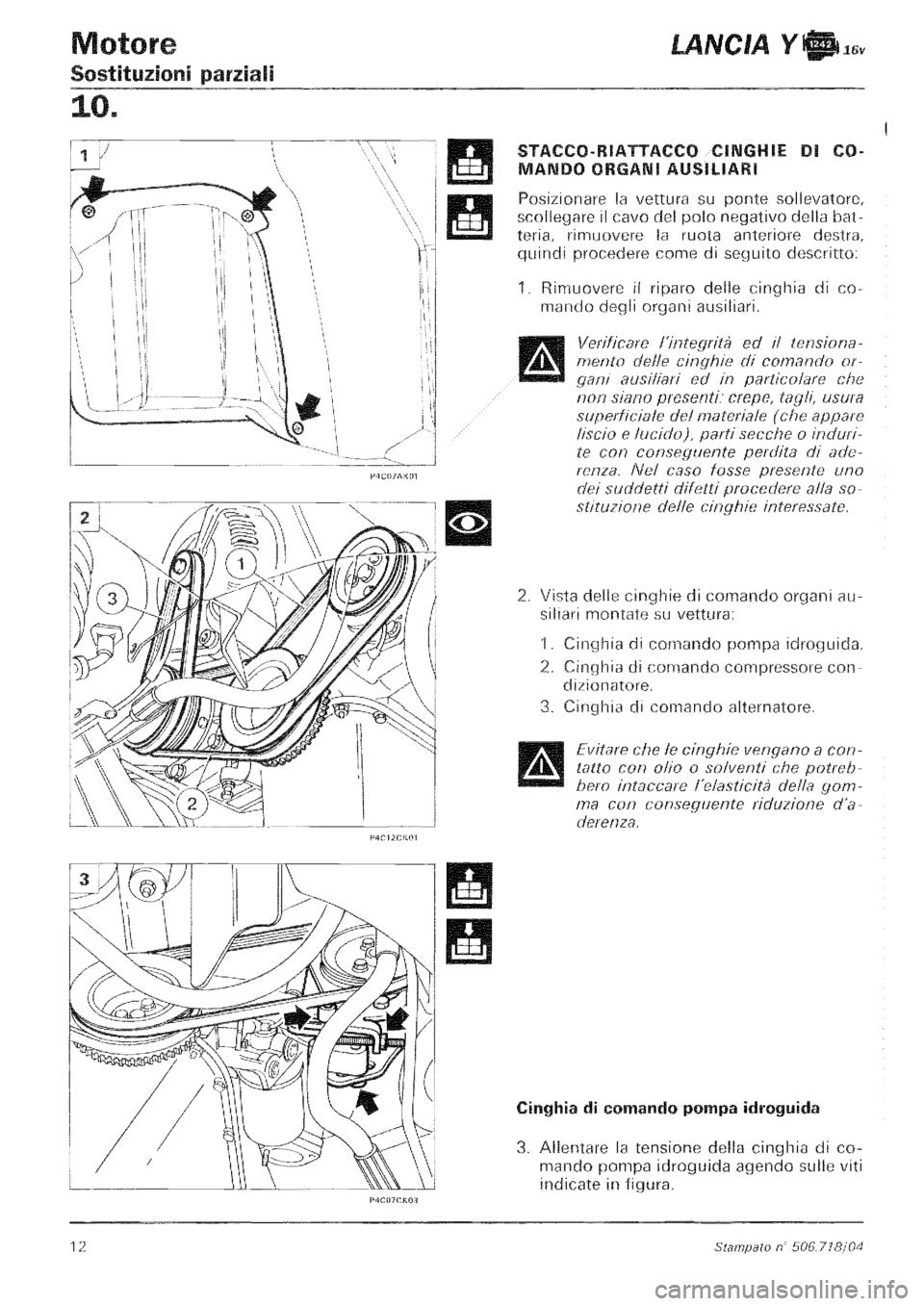 LANCIA Y 1997  Service Repair Manual 