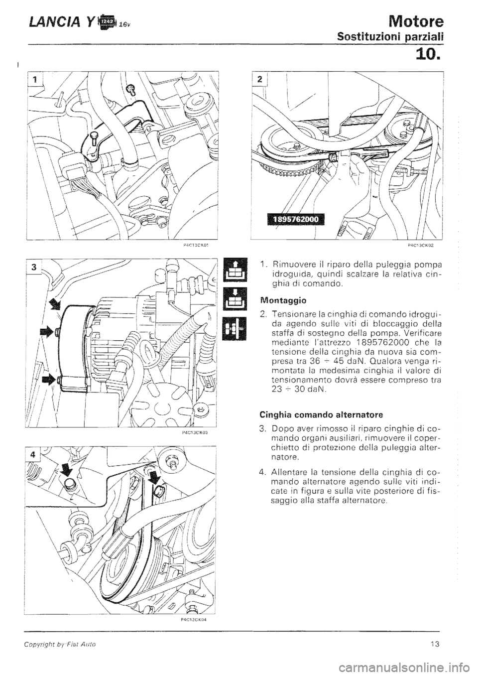 LANCIA Y 1997  Service Repair Manual 