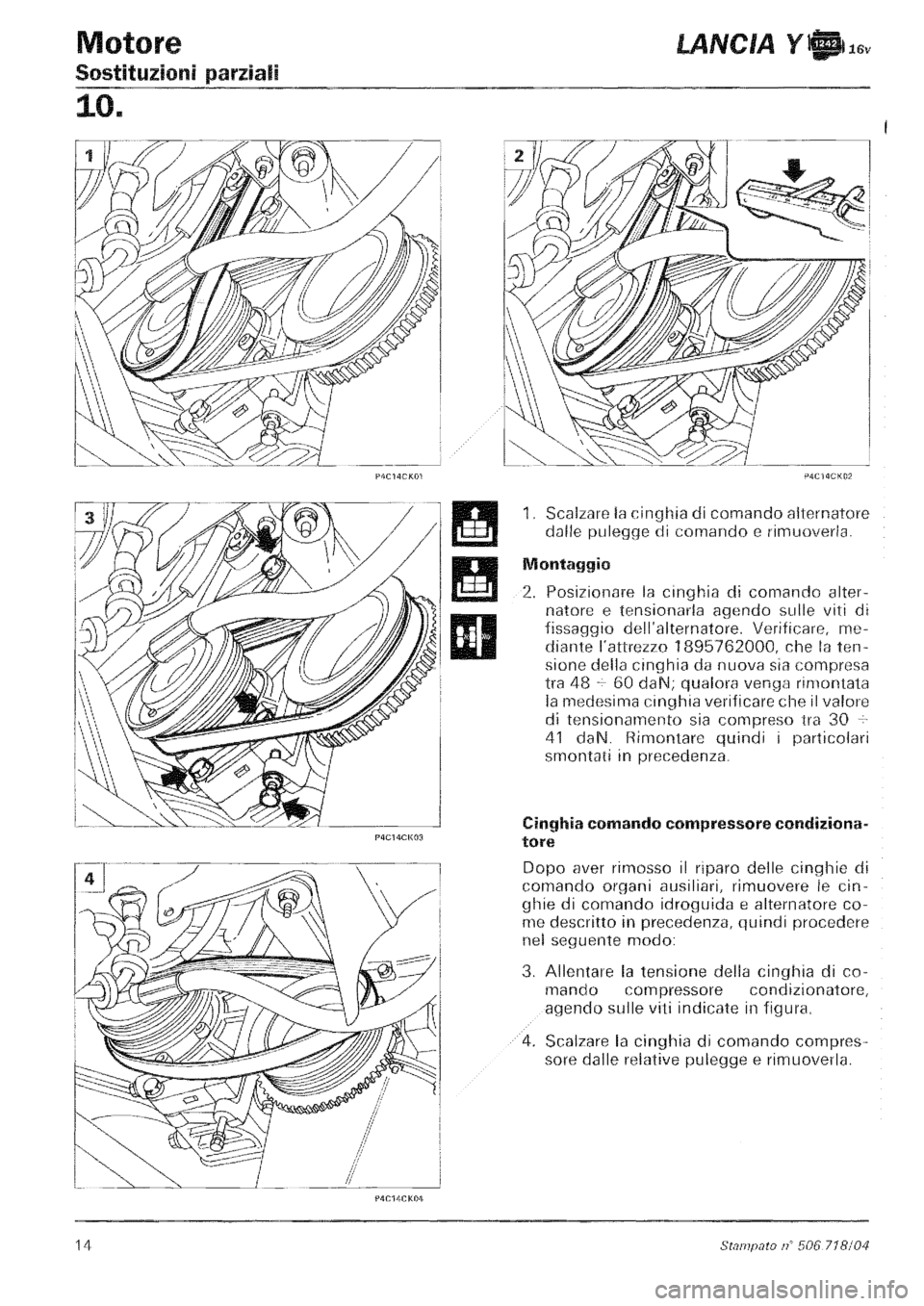 LANCIA Y 1997  Service Repair Manual 
