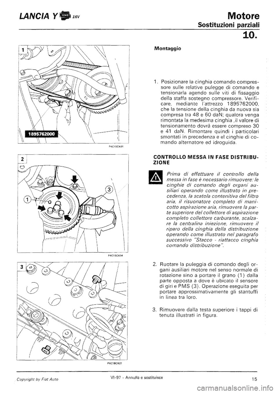 LANCIA Y 1997  Service Repair Manual 