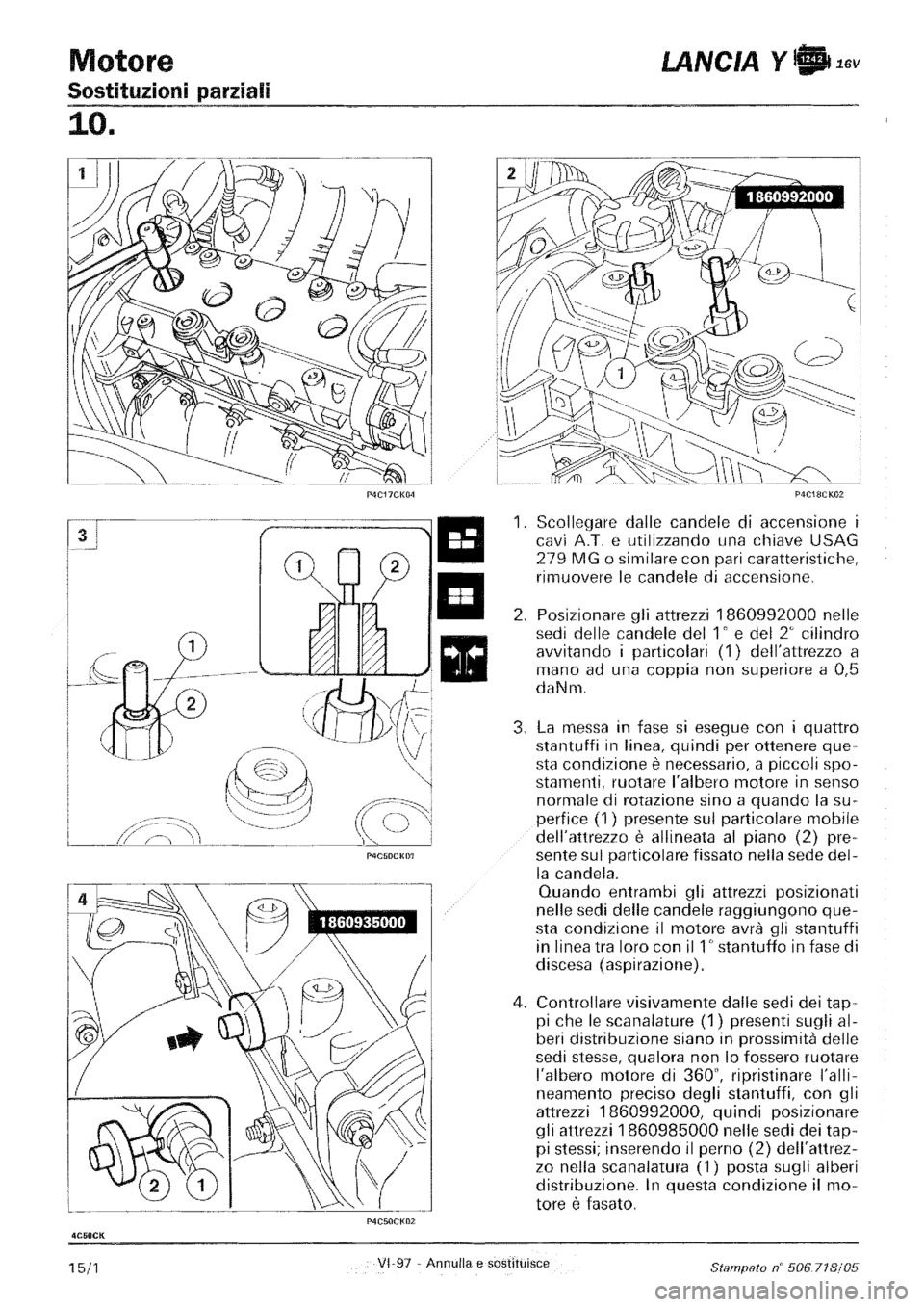 LANCIA Y 1997  Service Repair Manual 