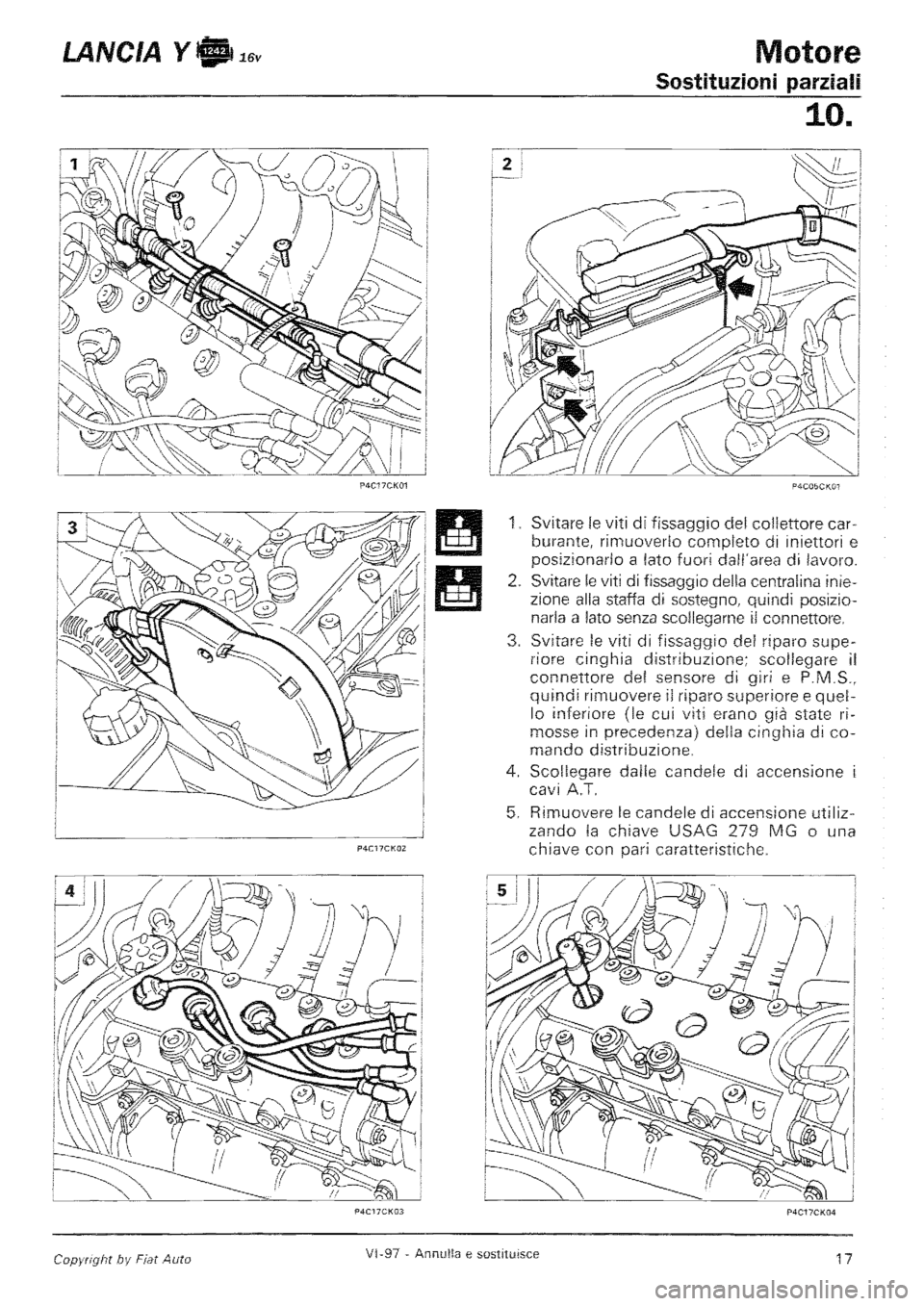 LANCIA Y 1997  Service Repair Manual 